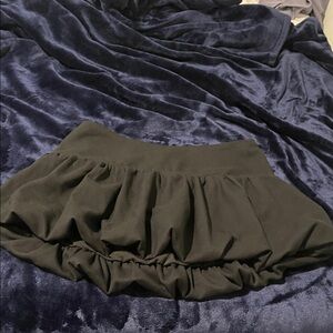 Black Bubble Skirt